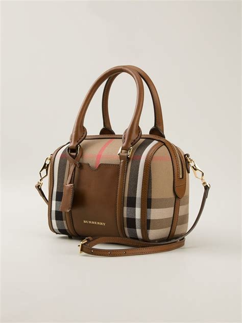 best deal on burberry bowling bag|Burberry check mini bowling bag.